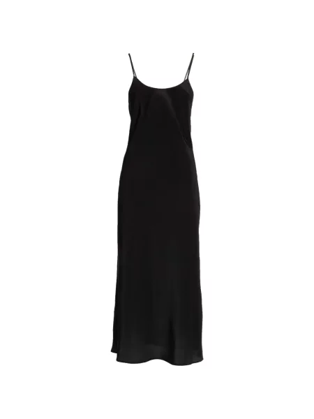 Rochie midi Victoria Beckham de costum negru