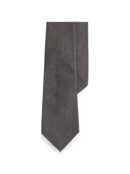 Cravată Ralph Lauren Purple Label în carouri gri