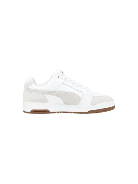Semišové tenisky Puma Suede biela