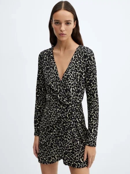 MANGO Margaret Сукня міні чорний