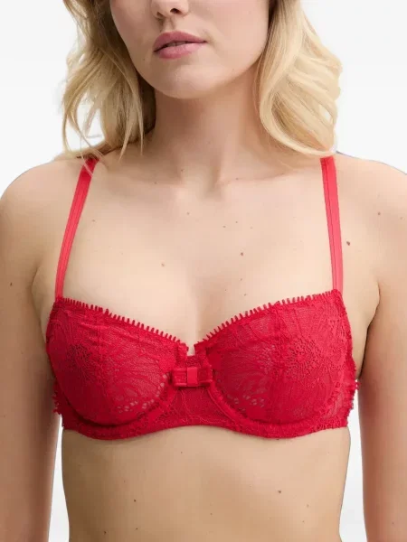 Sutien Chantelle din dantelă roșu