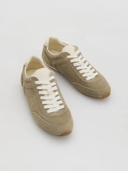 Замшевые кеды Reserved