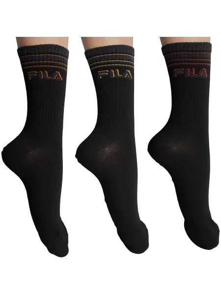 Čarape Fila crna