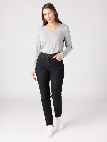 Quiosque Jeans denim negru