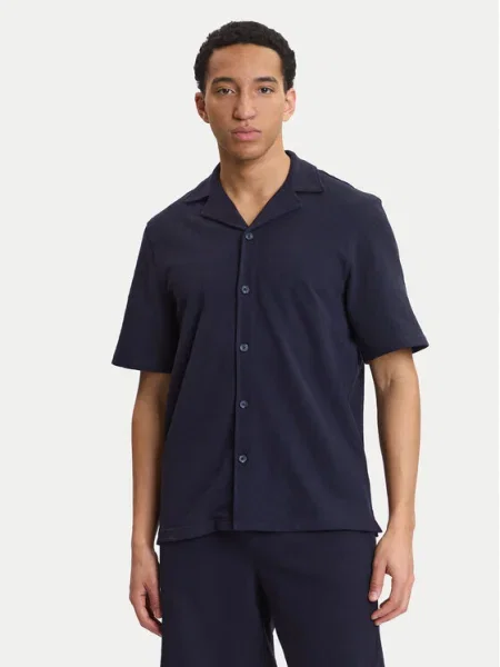 Guess Cămașă Bleumarin