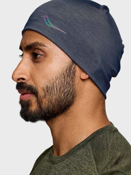 Шапка Saucony синя