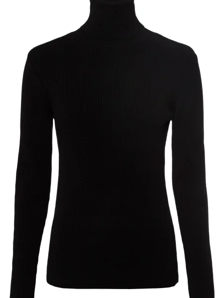 Herrlicher Tricou Sinah' negru