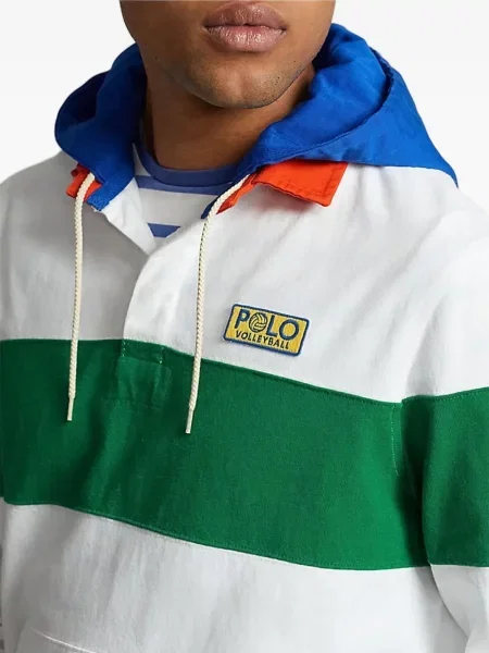 Суитчър Polo Ralph Lauren от джърси с кръгло деколте синьо