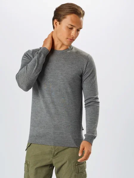 Matinique Megztinis Margrate Merino margai pilka