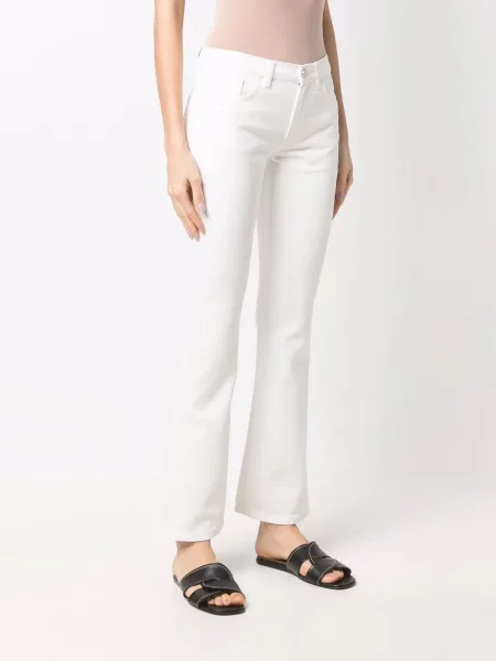 Kalhoty Alberta Ferretti bílé