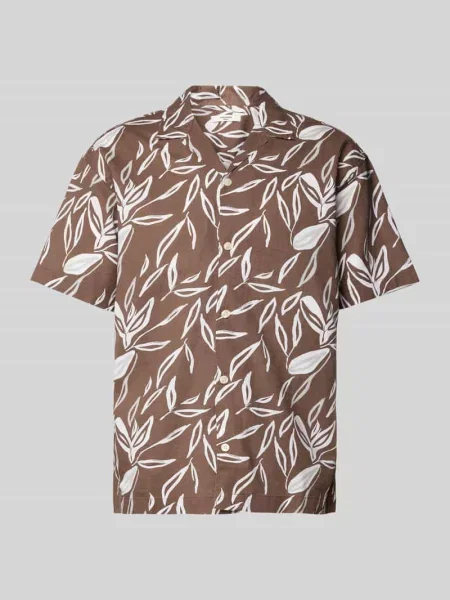 Koszula casualowa z kołnierzem z połami model ‘SUMMER’ Jack & Jones Premium