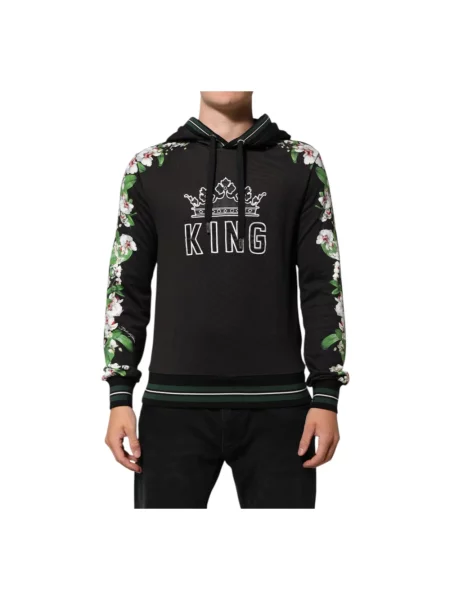 Bluza Dolce And Gabbana koronkowa czarna