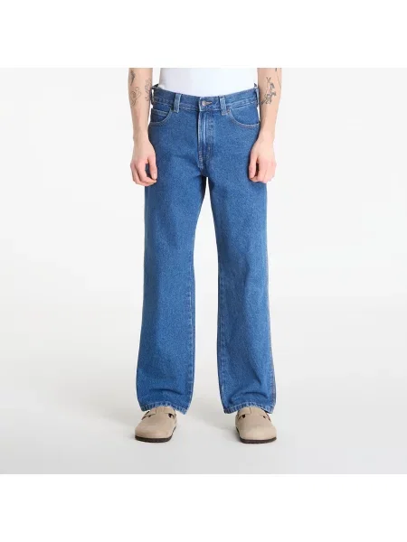 Дънки Dickies Relaxed Straight Work Jeans Denim Blue синьо