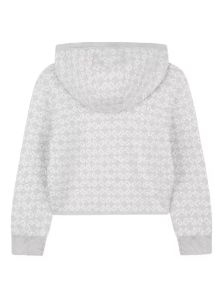 Bluza z kapturem dziecięca Givenchy szara