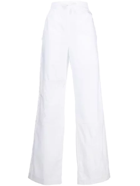 Pantaloni Marine Serre de in alb