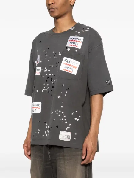 Tricou Maison Mihara Yasuhiro gri
