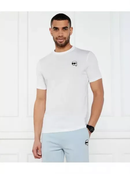 Karl Lagerfeld Tricou alb