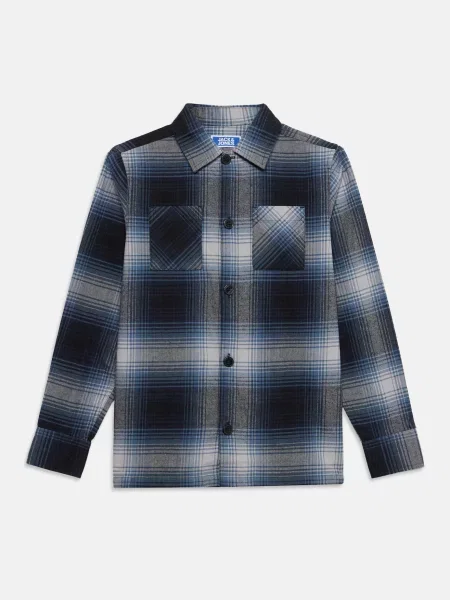 Jack & Jones Junior Cămașă JJEJACKSON / închis albastru