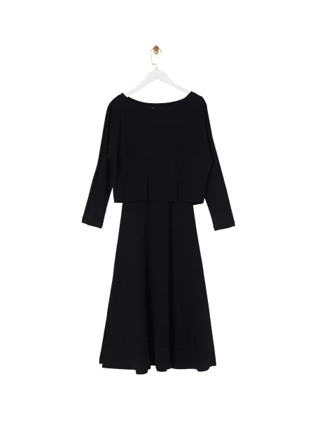 Trendyol Rochie tricotat negru