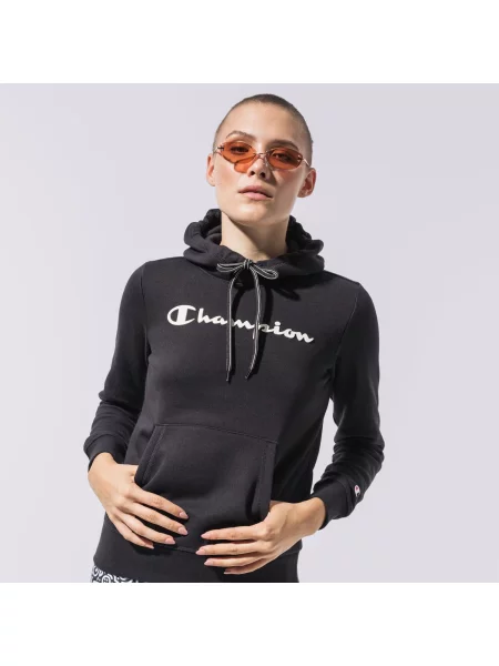 Champion Bluza Z Kapturem Hooded Sweatshirt czarna
