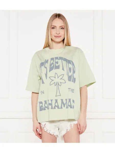 One Teaspoon Tricou Kobe verde