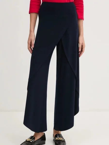 Joseph Ribkoff pantaloni femei marin lat high waist albastru