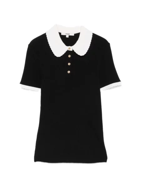 Gulerat top Maje negru