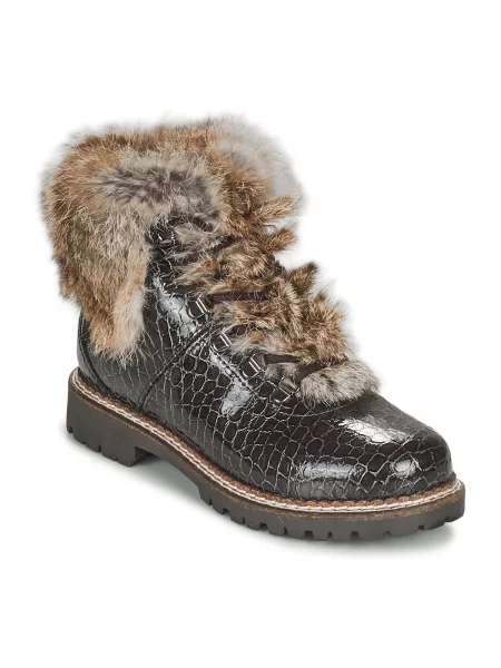 Kotníkové boty Kimberfeel hnědé