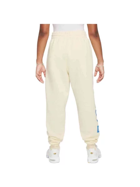 Fleecová fleecová mikina Nike béžová