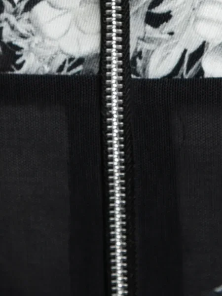 Sukienka midi Erdem w kwiatki z nadrukiem do kolan czarna