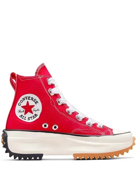Sneakerși Converse Chuck Taylor All Star alergare cu pană cu glugă alb