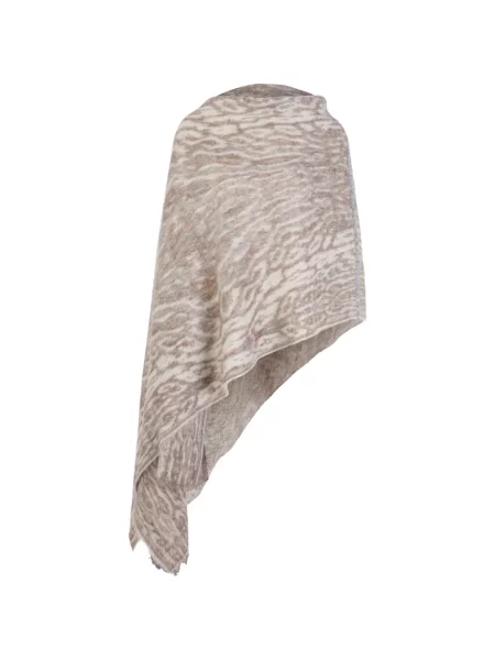 Fular Marccain tricotate cu imprimeu animal print
