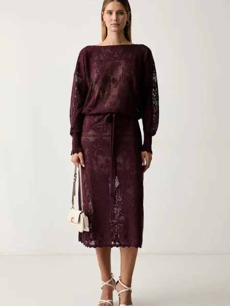 Twinset rochie tricotată cu
