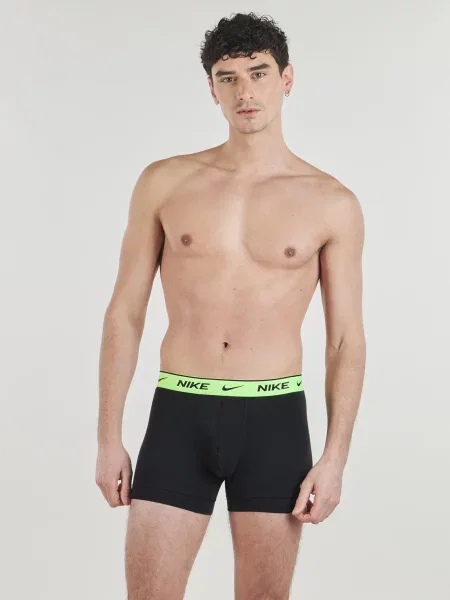 NIKE Underwear Boxeralsók Everyday kék / citromzöld / levendula fekete