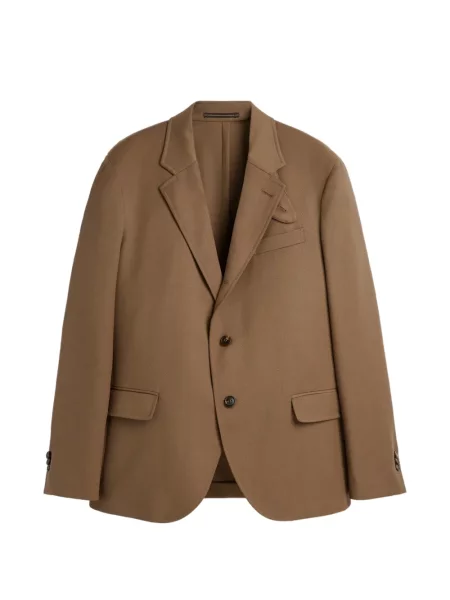 Sacou Slowear din țesătură twill maro