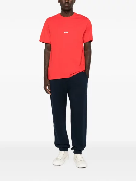 Tricou Msgm cu imagine roșu