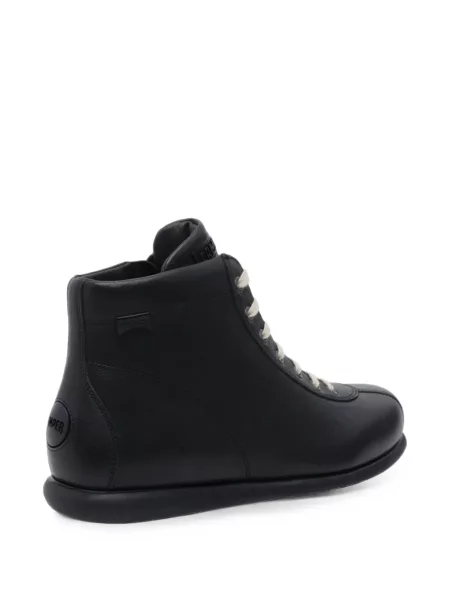 Botine Camper cu șireturi din dantelă negru