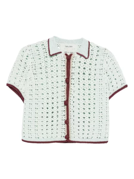 Croșetat cămașă Forte_forte albastru