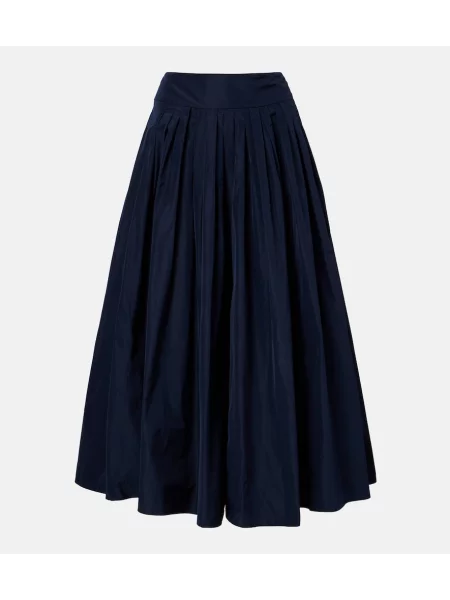 Tafta fustă midi 's Max Mara albastru