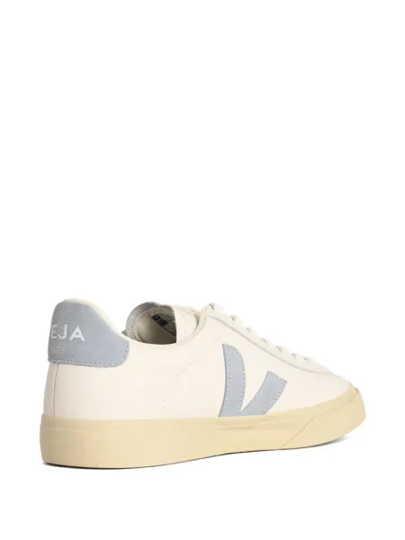 Sneakerși Veja Campo din piele alb