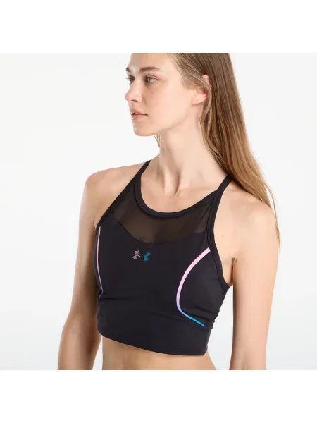 Топ Under Armour изрязани черно