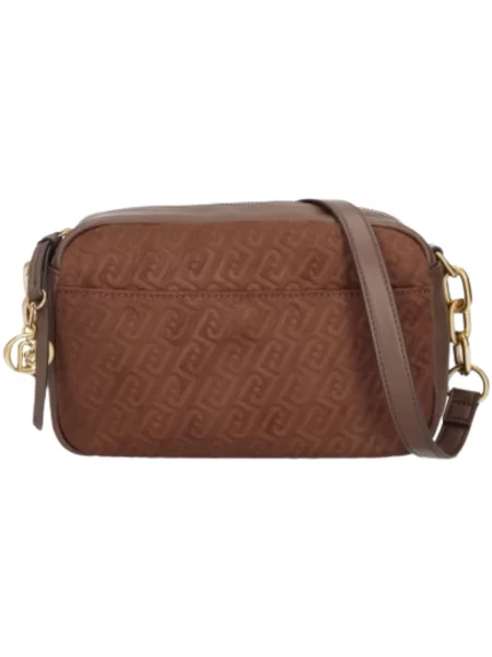 Liu Jo geantă crossbody pentru femei cu imitație de piele întoarsă maro