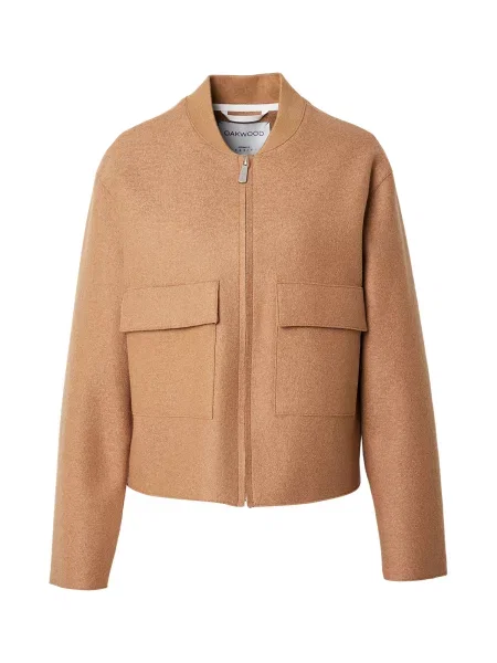 OAKWOOD Geacă de primăvară-toamnă castaniu