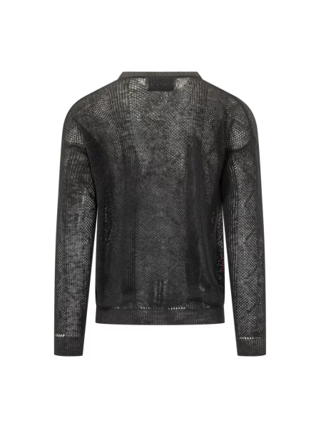 Dzianinowy sweter Amaránto czarny