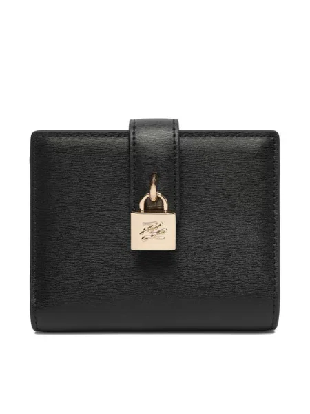 Karl Lagerfeld portfel K/AUTOGRAPH czarny