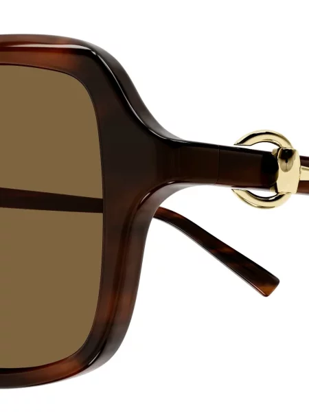Ochelari de soare aviator Gucci Eyewear maro