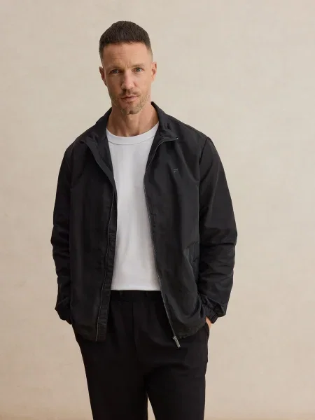 DAN FOX APPAREL Geacă de primăvară-toamnă Niklas' negru