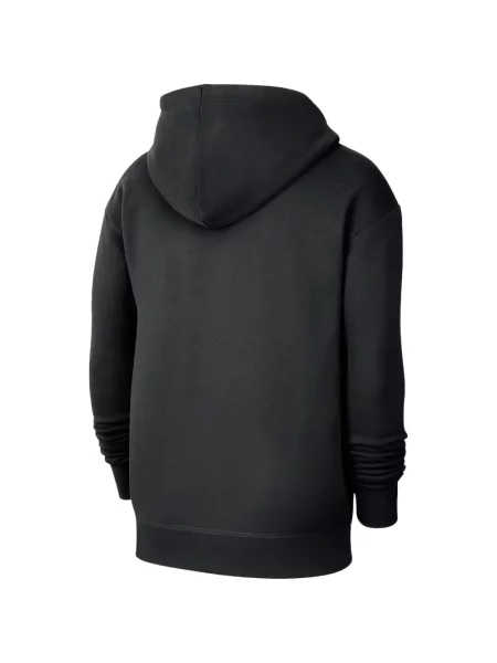 Lung tricou Nike cu buline din fleece negru