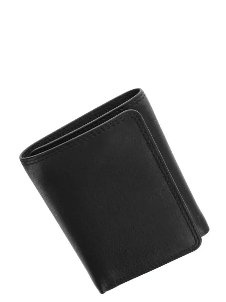 Кожаный кошелек Visconti черный