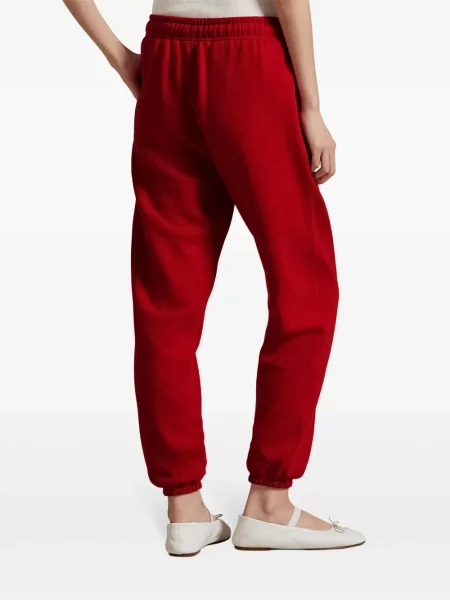 Μεταξωτός κωνικό δερμάτινο σακάκι Polo Ralph Lauren με αυτόγραφο λευκό